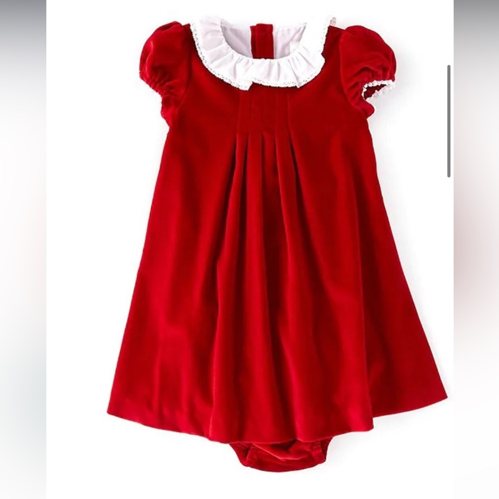 Baby velvet dress